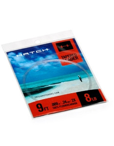 Hatch Outdoors Saltwater Tapered Leader in Clear